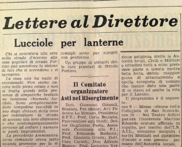 Già nel 1933 troppe auto in corso Alfieri Il Cittadino del 18 marzo 1861