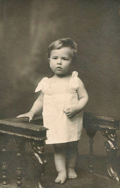 Giorgio a un anno nel 1926