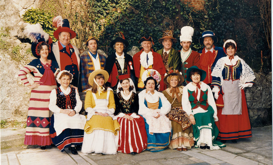 Famija d’le maschere astesane nel 1991