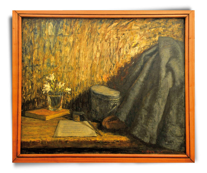 Giovanni Rosa. Nell’Aprile 1945 quiete e speranza Quadro Aprile Giovanni Rosa