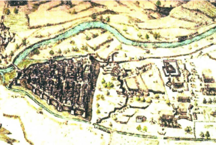 Nizza e Canelli da 400 anni assediate e divise Una stampa che raffigura l’assedio di Nizza del maggio 1613