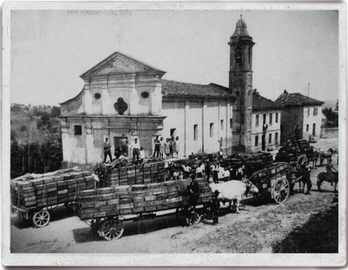 Revigliasco paese dei ciliegi in fiore