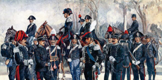 Asti, 1814, arriva la gendarmeria del Re