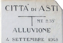Quelle lapidi a ricordo dell’alluvione del 1948