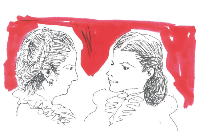 Le donne si scoprono la fronte