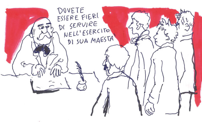 Sette classi di leva chiamate all’arruolamento