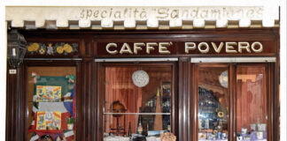 Profumo di caffè all’antico bar Povero di San Damiano