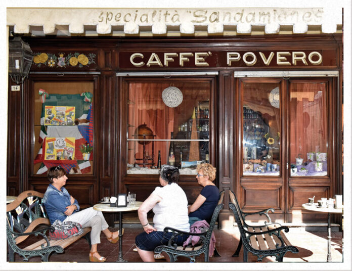 Profumo di caffè all’antico bar Povero di San Damiano