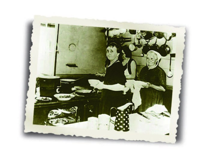 Pranzo di nozze con «cusinera»