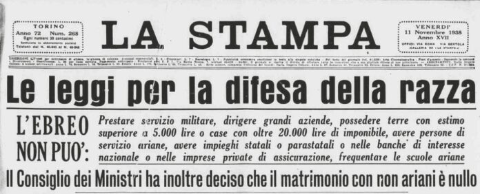Leggi razziali tra odio, indifferenza e solidarietà