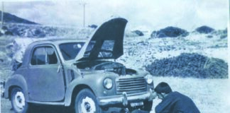 Quei 10.000 km sulla Topolino verde oliva