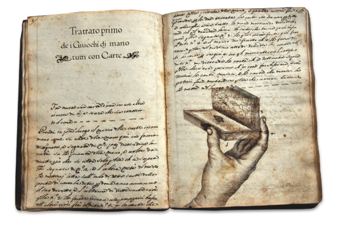 Il misterioso manoscritto del prestigiatore