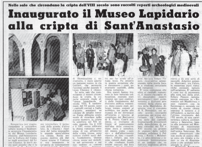 Quei primi sopralluoghi tra le cassette di patate alla scoperta della cripta