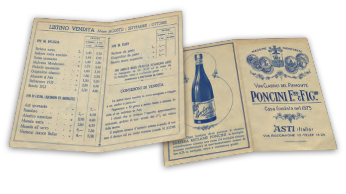 Il vino astigiano in cartolina