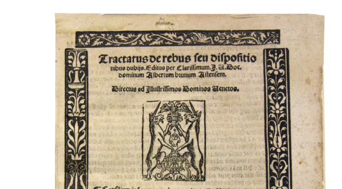 Un dotto astigiano alle origini del diritto d’autore